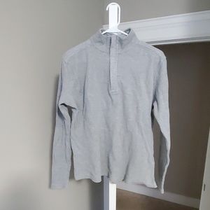 Michael Kors half zip waffle cardigan